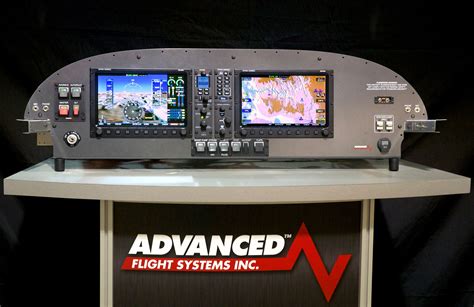 Advanced flight systems - The screens are 6"x8" or so. It is plenty big to get all the information needed. Another neighbor built a 7 with the AFS 5500 sized screens and I found them to be perfect in size for the 7. I put two Advanced Flight Systems 5500 T's in my new 7. They are matched with a stack that includes a Garmin 750 and SL40.